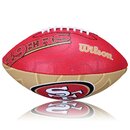 Wilson NFL Junior San Francisco 49ers Logo Football