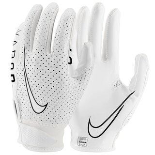 Nike Vapor Jet 6.0 American Football Youth Skill Gloves white YL