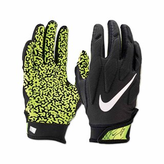 Nike Superbad 5.0 American Football Jugend Handschuhe - schwarz/volt Gr. YL