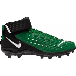 Nike Force Savage Pro 2 American Football Rasenschuhe - schwarz/grün Gr.10.5 US