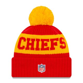 NFL Bobble Knit Wintermütze Team Kansas City Chiefs