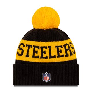NFL Bobble Knit Wintermütze Team Pittsburgh Steelers