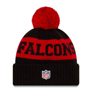 NFL Bobble Knit Wintermütze Team Atlanta Falcons