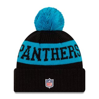 NFL Bobble Knit Wintermtze Team Carolina Panthers