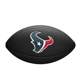 Wilson NFL Houston Texans Logo Mini football - black