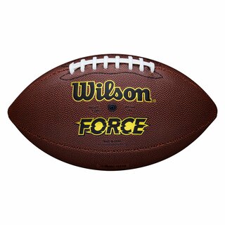 Wilson Force Official Football, brown, Senior