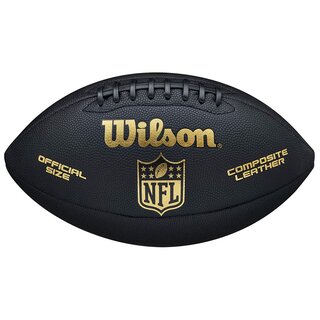 Wilson 1709XB Composite Football Official Size, Größe 9 - schwarz