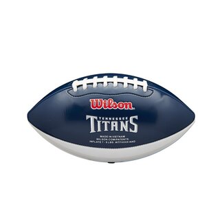 Wilson NFL Peewee Football Team Logo Tennessee Titans