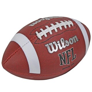 Wilson NFL Football Bulk WTF1858XB Official TDS Pattern, Size 9