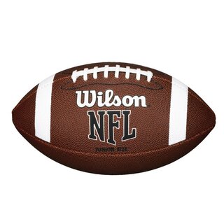 Wilson NFL Football Bulk Jr. WTF1857XB Official TDJ Pattern, Size 7
