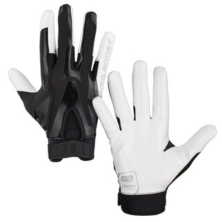 Grip Boost Stealth 4.0 American Football Receiver Handschuhe schwarz/gelb/wei 2XL