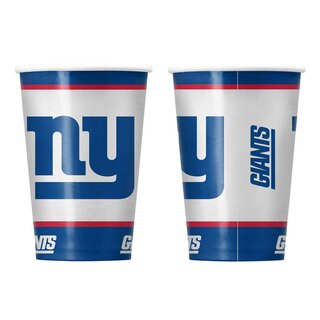 NFL New York Giants paper cups, 20 pieces