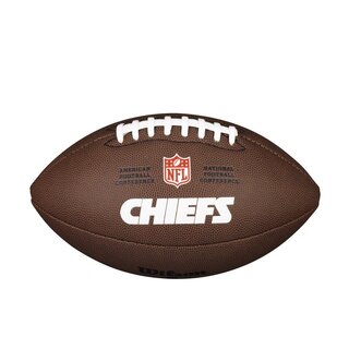 Wilson NFL Team Logo Composite Football Kansas City Chiefs