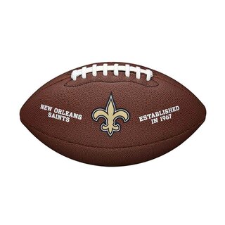Wilson NFL Composite Team Logo Football New Orleans Saints