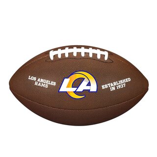 Wilson NFL Composite Team Logo Football Los Angeles Rams