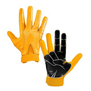 Grip Boost Stealth 4.0 Peace American Football Receiver gloves yellow S