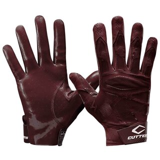 Cutters S500(S) Rev Pro 4.0 SOLID Receiver Gloves - maroon S