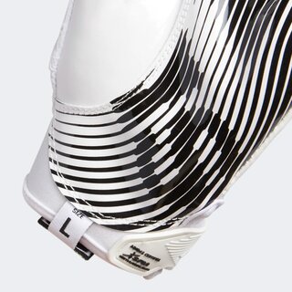 adidas adizero 9.0  AF1166 American Football Receiver Glove - white-black Size S