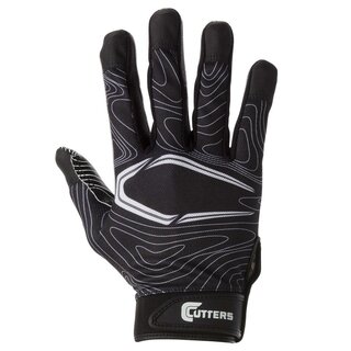 Cutters S150 Gameday Receiver Handschuhe schwarz S/M
