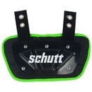 Schutt Youth Back Plate - black-neon greenz