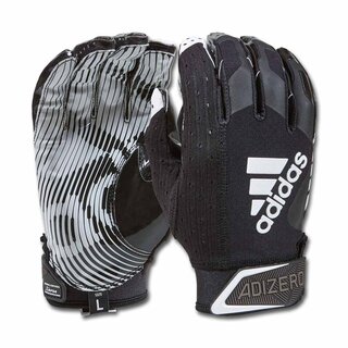 adidas adizero 9.0  AF1166 202 American Football Receiver Gloves - black-white