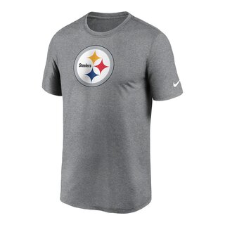 NFL TEAM Pittsburgh Steelers Nike Essential Logo NFL T-Shirt - grey size L