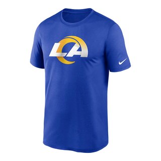 NFL TEAM Los Angelos Rams Nike Essential Logo NFL T-Shirt - royal size S
