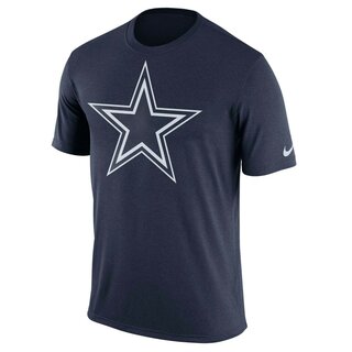 NFL TEAM Dallas Cowboys Nike Essential Logo NFL T-Shirt - navy size L