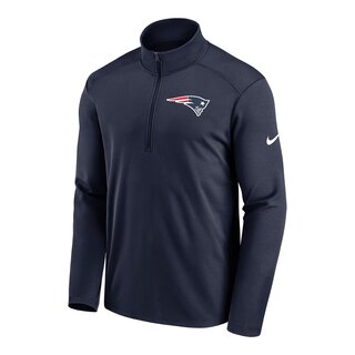 New England Patriots NFL On-Field Sideline Nike Long Sleeve Jacket - navy size S