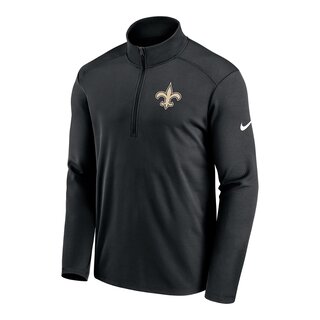 New Orleans Saints NFL On-Field Sideline Nike Long Sleeve Jacket - black size S