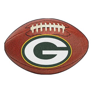 NFL American Football Teppich, Fumatte - Team Green Bay Packers