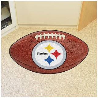 NFL American Football Rug, Doormat - Team Pittsburgh Steelers