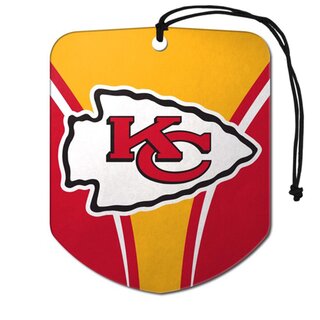 NFL Air Freshener, Lufterfrischer (2er Pack)- Team Kansas City Chiefs