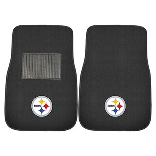 NFL Autofumattenset, NFL carcarp, besticktes Logo - Team Pittsburgh Steelers