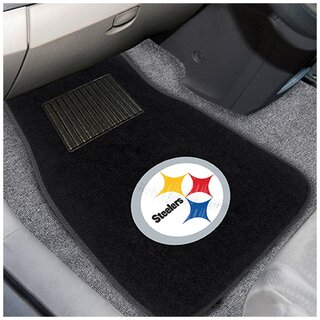 NFL Autofumattenset, NFL carcarp, besticktes Logo - Team Pittsburgh Steelers