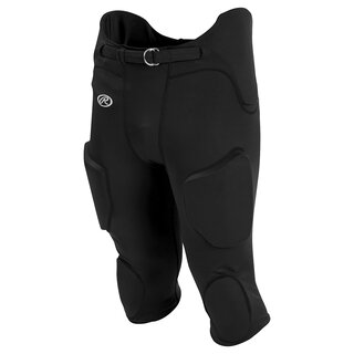 Rawlings FPL Poly Integrated Pants, 7 Pad All in One pant- black