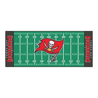 NFL American Football Teppich, Fußballplatz Läufer 75 x180 cm - Team Tampa Bay Buccaneers