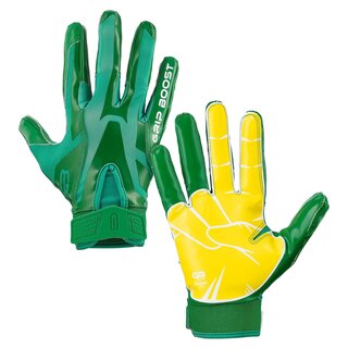 Grip Boost Stealth 4.0 PEACE 2.0 American Football Receiver Handschuhe - kelly green Gr. 2XL