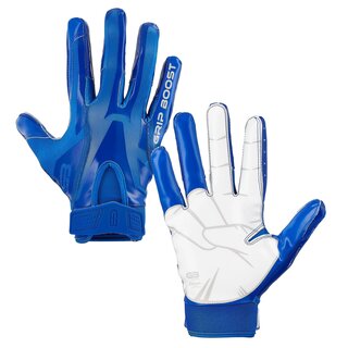 Grip Boost Stealth 4.0 PEACE 2.0 American Football Receiver Handschuhe - royal blau Gr. M