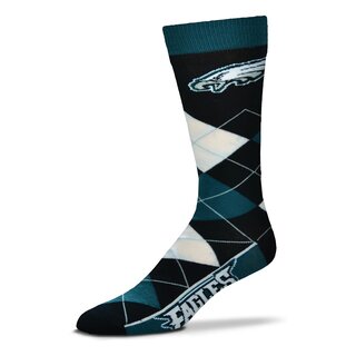 For Bare Feet NFL Philadelphia Eagles Socken Argyle Lineup