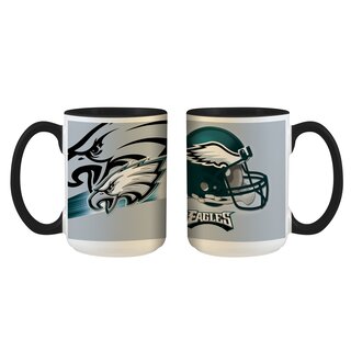NFL Philadelphia Eagles Logo and Helmet Mug 445ml