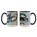 NFL Philadelphia Eagles Logo und Helm Tasse 445ml, Becher