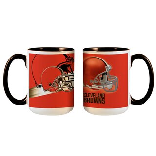 NFL Cleveland Browns  Logo und Helm Tasse 445ml, Becher
