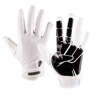 BADASS American Football Receiver Gloves Peace Edition - white L