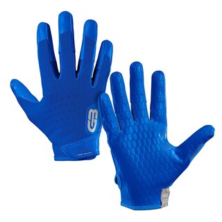 Grip Boost DNA American Football Receiver Gloves, Engineered Grip royal blue 2XL