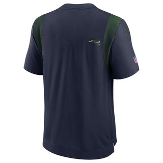 Nike NFL Top Player UV  DRI-FIT T-Shirt Seattle Seahawks navy - grn - Gr. 3XL