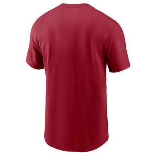 Nike NFL Logo Essential T-Shirt Arizona Cardinals  - rot Gr. S