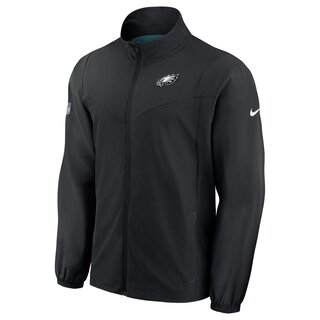 Nike NFL Woven FZ Jacket Philadelphia Eagles, schwarz-grn