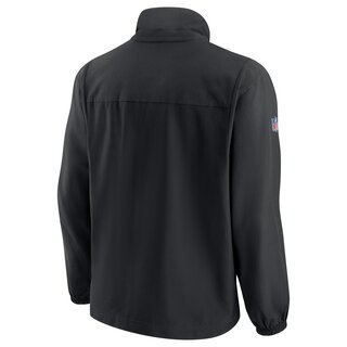 Nike NFL Woven FZ Jacket Philadelphia Eagles, schwarz-grn