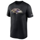 Nike NFL Logo Legend T-Shirt Baltimore Ravens, schwarz